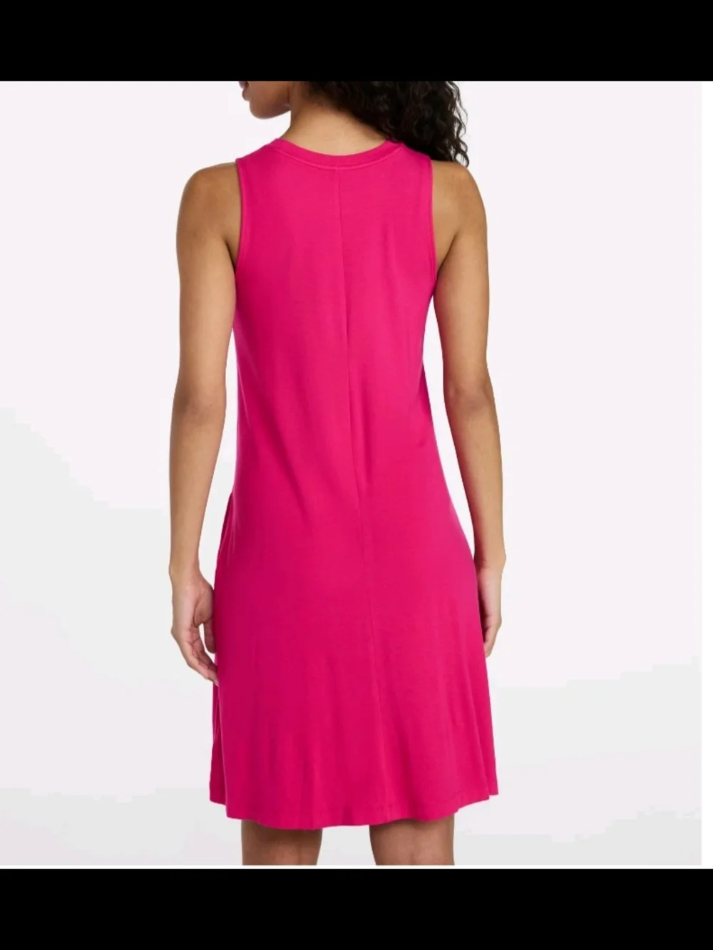 Sleeveless Pink Summer Dress With Pockets Size XS